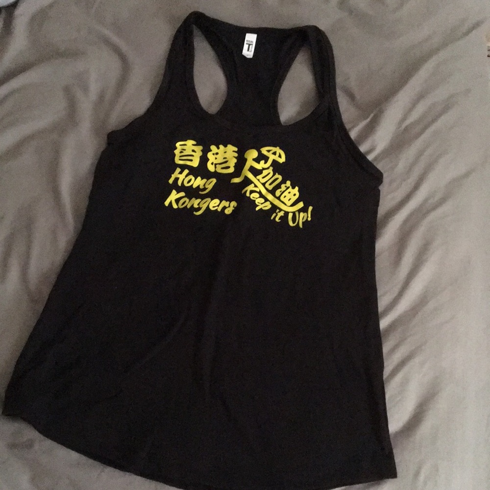 Hong Kongers racer back tee